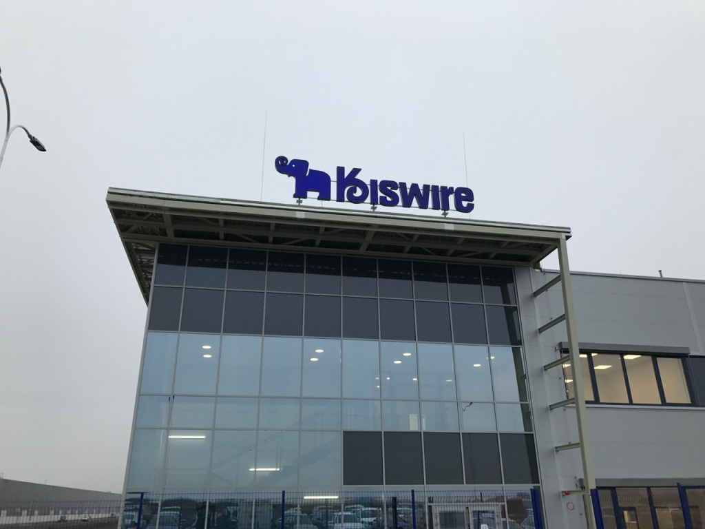 KISWIRE - továrna v areálu Triangle Žatec